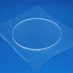 Fenêtre en fibre optique de silice fondue avec revêtement AR 40*2mm 50*2, lentille de protection laser pour tête de découpe laser - Product Image 6