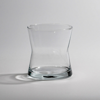 Logo personnalisable tasse en verre Design moderne Original importé turc entonnoir taille whisky et bière tasse