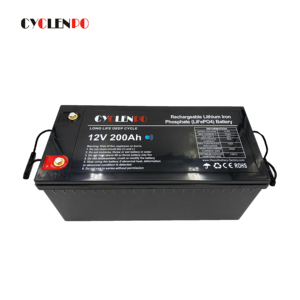 Lifepo4-batería lipo de 12v y 200ah, sin mantenimiento, con función de conexión inalámbrica y BMS - Product Image 2