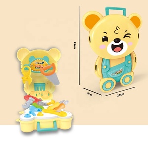 Sac à dos en forme d'animaux pour enfants, éducation précoce pour la maison, jeux de rôle, médecins, Kit de cuisine, jouet de déguisement préscolaire - Product Image 4