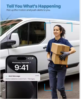 AVstart-Cámaras DE SEGURIDAD solares inalámbricas para exteriores, cámara con batería Wifi 2K con detección humana Ai, visión nocturna en color