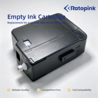 Cartouche vide Ratopink V410-D/V705-D, remplacement pour imprimante CIJ V-jet 630/1000
