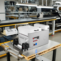 ZYJJ Mini Dtf pengocok bubuk dan pengering diskon besar otomatis A3 30cm untuk A3 Dtf Printer dengan harga pabrik pakaian disediakan PET Film