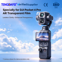 Untuk Pocket 4 Pro Set Pelindung Layar dan Lensa Kaca Tempered Film Kaca Keras 9H Tahan Gores HD Jernih Pelindung Kamera Vlog