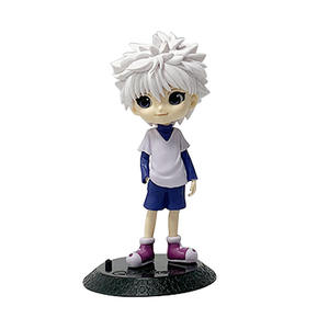 Estatua de Manga japonesa, figura de acción de PVC, modelo de juguete, figura de Anime, estatua de 14CM, versión Q, Killua Zoldyck <span class=keywords><strong>GON</strong></span> <span class=keywords><strong>FREECSS</strong></span> - Product Image 3