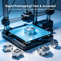 Impression 3D sans moule et sans MOQ |   Prototypage rapide personnalisé OEM, services SLA/SLS/FDM et SLM en métal/plastique dans la résine, PA, ABS/PLA/TPU