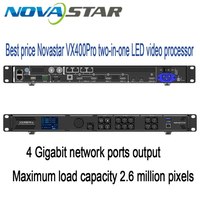 Harga Terbaik Novastar VX400Pro Prosesor Video LED Dua-dalam-Satu Garansi Satu Tahun Digunakan untuk Aula Pameran atau Ucapan Komentar Video
