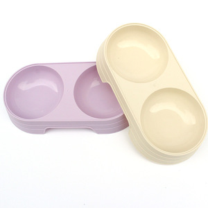 Vente en gros Bol pour animaux de compagnie en paille à double usage pour chiens et chats à manger et à boire Nourriture de camping Fournitures pour animaux de compagnie - Product Image 3