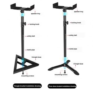 Support de haut-parleur LKT-608 pour enceintes de 3, 4, 5, 6, 7 et 8 pouces, support de moniteur professionnel, fabricant spécialisé - Product Image 6