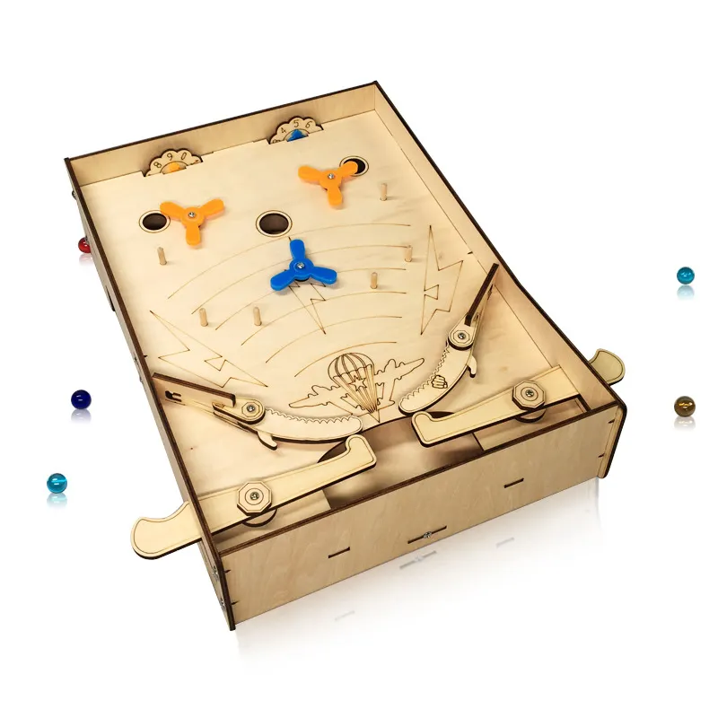 Creatieve Flipperkast Bal Speelgoed Houten Spel Tafel Tafelblad Game Flipperkast Educatief Speelgoed Kinderen Pinball Speelgoed