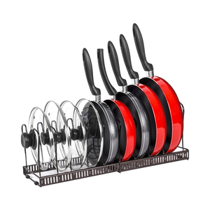 Portapiatti a 10 scomparti per armadietti portaoggetti - Product Image 1