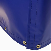 Bâche en PVC personnalisée avec logo, ignifuge, imperméable, bâche en polyéthylène enduite de PVC, couverture de camion, couverture de remorque, couverture extérieure