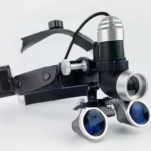 Loupe médicale à condensateur LED en plastique à fixation sur tête pour dentisterie et ORL, grossissement 2,5x et 3,5x, modèle GA324, pour le commerce international - Product Image 4