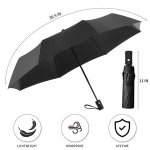 Paraguas Plegable Personalizado con Logotipo, Automático, Grande, para Exteriores, Protección contra la Lluvia - Product Image 3