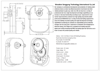 Moteur Électrique à Engrenages CC pour Remontoir de Montre Balancier RF 500 TB 12560, Moteur Pivotant pour Couveuse à Œufs, Kit de Conversion Automobile Électrique