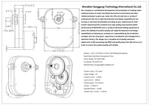 Mô tơ hộp số DC kiểu Rocker Winder RF 500 TB 12560, mô tơ xoay dùng cho máy ấp trứng, bộ chuyển đổi tự động điện - Product Image 5