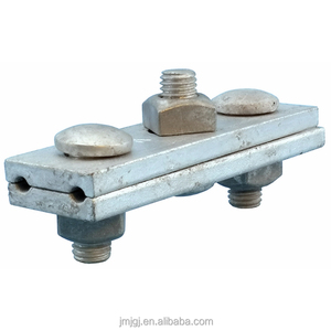 गाइ क्लैंप पोल लाइन हार्डवेयर गाइ क्लैंप/थ्री बोल्ट गाइ वायर क्लैंप/समानांतर ग्रूव क्लैंप - Product Image 6
