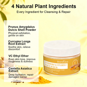 <span class=keywords><strong>Gommage</strong></span> <span class=keywords><strong>Visage</strong></span> à Marque Privée Améliore la Rugosité et la Matité Curcuma Exfoliation Douce <span class=keywords><strong>Gommage</strong></span> Exfoliant <span class=keywords><strong>Visage</strong></span> - Product Image 3