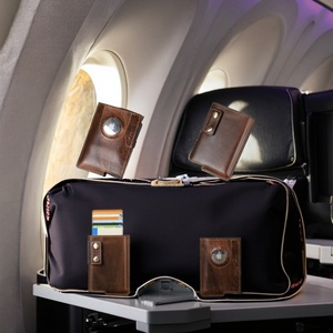 For Boshiho Customized Retro Style Smart Wallet Portable Zipper <b>Purse</b> Large Capacity Card Holder <b>Small</b> Coin Bag Vintage - Product Image 2