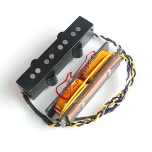 Donlis - Pastilla de bajo jazz vintage Alnico de 4 cuerdas estilo años 60 con componentes planos para kits de bajo al por mayor y piezas de <span class=keywords><strong>construcción</strong></span> - Product Image 1