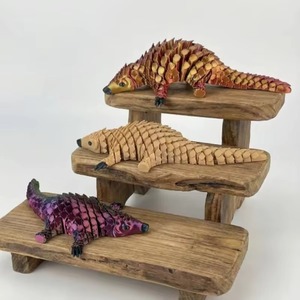 Figura de Animal Pangolín Impresa en 3D con Material PLA para Bebés de 7 a 12 Meses, Embalaje Original - Product Image 2