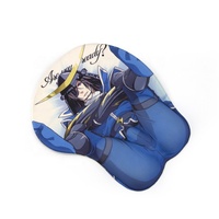 Tapis de souris ergonomique personnalisé imprimé avec motif d'anime, fabricant de Guangzhou, repose-poignet, tapis de souris
