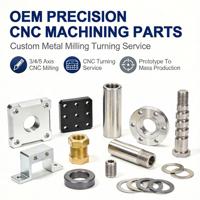 Fabricant de pièces usinées CNC de précision OEM, service de fraisage et de tournage de métaux sur mesure pour composants industriels