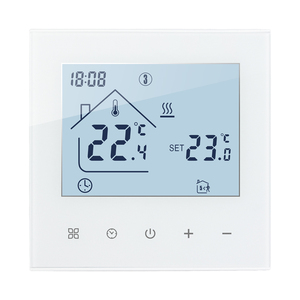 Beok Moderne 3A <span class=keywords><strong>Thermostat</strong></span> Filaire Sans WiFi pour Chaudière à <span class=keywords><strong>Gaz</strong></span> <span class=keywords><strong>Thermostat</strong></span> Électronique à Écran Tactile pour Sous le Sol 230V Flexible Hôtels - Product Image 1