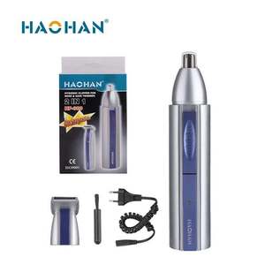 Haohan 2 en 1 Nez <span class=keywords><strong>Tondeuse</strong></span> Hommes Nasal Clean Sideburn Garniture Style Mode Portable Rasoir Facial Voyage Rechargeable Batterie - Product Image 6