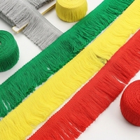 En gros 5cm Coloré Coton Frange Gland Dentelle Garniture pour Boucles D'oreilles, Vêtements, Oreillers, Débit Décoratif Su Dentelle Accessoires
