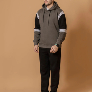 Hot Selling Latest Fashion <b>Men</b> Tracksuits for Casual Wear Wholesale Customized Logo <b>Men</b> <b>Pullover</b> Tracksuits with Private Labels - Product Image 1