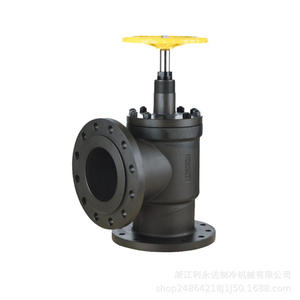 Vanne à boisseau droit Hanbell J44F sur mesure, fonte ductile, à angle droit, pour la réfrigération industrielle, pour l'eau et l'huile, pour l'ammoniac - Product Image 1