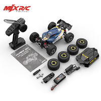 Voiture RC tout-terrain MJX Hyper Go 16213 2.4G 1/16 Brushless 4WD 42km/h haute vitesse, double coque, chargeur USB inclus
