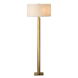 2024 New Style Hot Selling Study Bedroom Sitting Room Sofa Standing Light Brass Led Floor Lamp