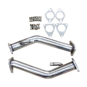 Offres Spéciales D'essai En Acier Inoxydable Tuyaux D'échappement Descente Pour 09-16 <span class=keywords><strong>Nissan</strong></span> <span class=keywords><strong>370z</strong></span> Infiniti G37 POLI - Product Image 2