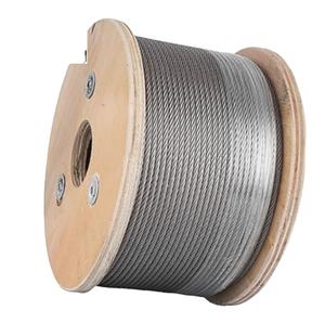 Cable de alambre de cuerda de barandilla de aparejo de acero inoxidable 304 316 7x7 7x19 cuerda de alambre de acero para cerca sombra vela planta escalada <span class=keywords><strong>tendedero</strong></span> - Product Image 1