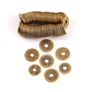 Monedas Antiguas de los Cinco Emperadores Shunzhi Kangxi Yongzheng Qianlong Jiaqing, Artesanía Metálica, Arte Coleccionable, Decoración, Accesorios de Joyería DIY - Product Image 4