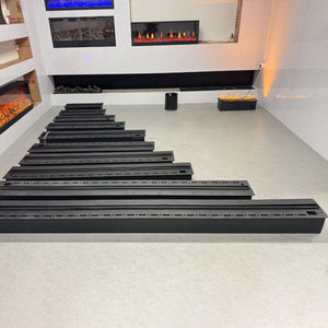 Cheminée décorative à vapeur d'eau 3D moderne de 60 pouces avec télécommande pour meuble <span class=keywords><strong>TV</strong></span>, salon, hôtel - Product Image 3