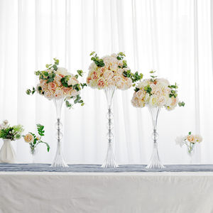 Portavelas Acrílico Transparente Alto LANJO para Bodas, Eventos, Fiestas y Decoración del Hogar con Elegancia - Product Image 5