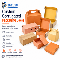 Boîte en carton ondulé de luxe biodégradable, robuste, à motifs de dessins animés, multi-catégories, personnalisée OEM ODM, pour cadeaux et aliments