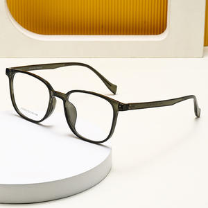 Gafas ópticas cuadradas Gtp J10005 para hombre, montura completa, lentes Ac, protección anti UV, diseño simple, origen Taizhou - Product Image 1