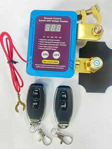 מתג בידוד חשמלי נגד גניבה לשליטה מרחוק לסוללת רכב אמריקאי, גרמני, יפני, HMX HMX-1124, פליז, 12V/24V/240A - Product Image 4