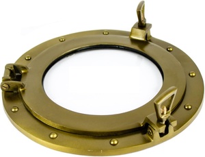 Oblò per Nave Pirata in Lega di Alluminio Verniciato a Polvere, Premium, con Funzione Insonorizzante, Decorazione Murale Esclusiva - Product Image 1