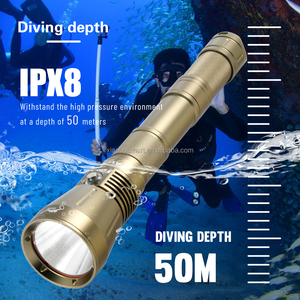 Torcia Subacquea Potente Asafee Nuovo Design XHP70 SST70 per Immersioni Lunghe, con Due o Tre Batterie, per Pesca Subacquea e Immersioni - Product Image 6