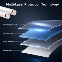 Film de protection de peinture PPF transparent, auto-réparateur, anti-rayures, anti-jaunissement, protection UV, film de protection pour voiture