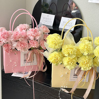 Offre Spéciale et haute qualité meilleure résistance à l'abrasion boîtes à fleurs de luxe avec boîte à bouquet floral longue durée de vie avec poignées