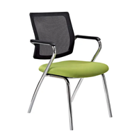Tables et chaises de formation modernes en maille pour salles de conférence, chaise de formation de bureau, chaise d'étudiant avec tablette – Vente en gros