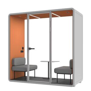 บูธสำนักงานแบบเก็บเสียงสำหรับการประชุมทางธุรกิจอย่างรวดเร็ว - Product Image 1