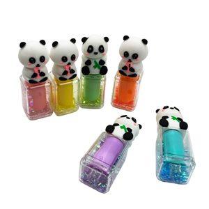 Evidenziatori Personalizzati 6 Colori Pastello Mini Evidenziatori Carini Design Panda Cartone Animato <span class=keywords><strong>Pennarelli</strong></span> Fluorescenti <span class=keywords><strong>con</strong></span> Decorazione <span class=keywords><strong>Glitter</strong></span> - Product Image 3