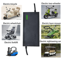 Chargeur de batterie intelligent E-Fast pour scooter électrique, moto, vélo électrique, produits d'usine, chargeur de batterie 48V 60V 72V